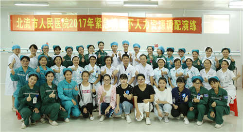 【资讯】医护联合组织“紧急情况下人力资源调配演练”活动