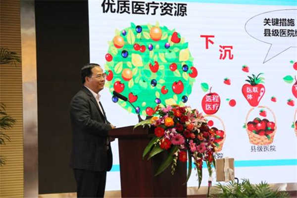 【重基层 共探索】北流市人民医院在贵州为“远程医疗在基层”发言