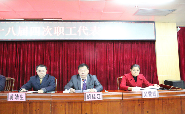 北流市人民医院第十八届四次职工代表大会胜利闭幕