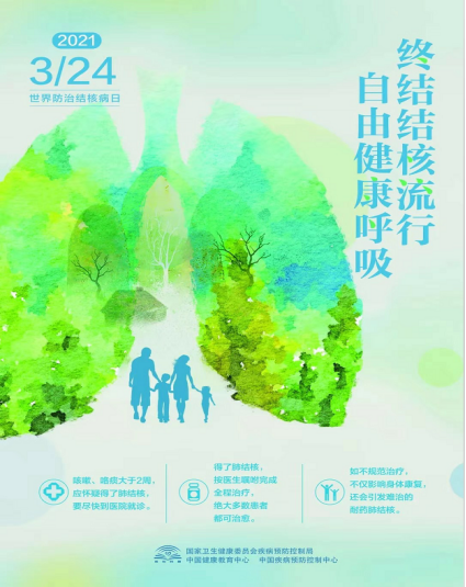 【3.24世界防治结核病日】终结结核流行 自由健康呼吸